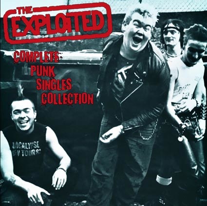 Exploited (The) : Complete punk singles collection doLP (V bleu)
